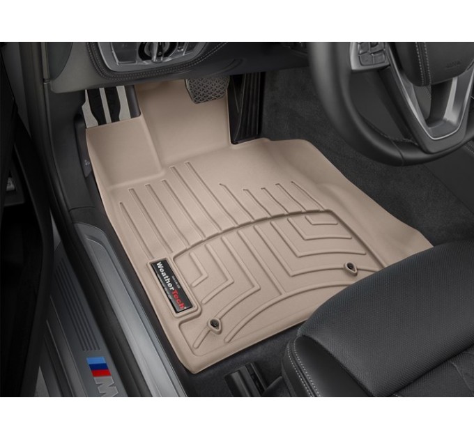 Коврики WeatherTech Beige для BMW 7-series (G12)(long)(AWD)(with console)(1 row) 2015→, цена: 6 216 грн.