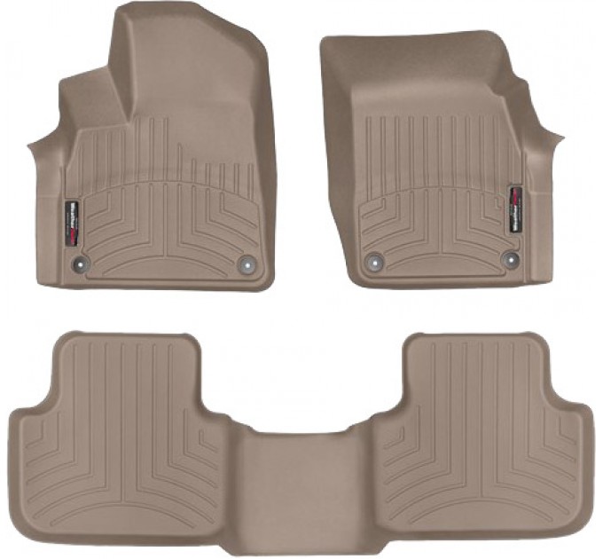 Коврики WeatherTech Beige для Audi Q7 (mkII); Q8 (mkI)(2 fixing) 2020→, цена: 10 986 грн.