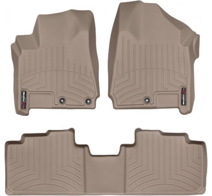 Коврики WeatherTech Beige для Cadillac SRX (mkII)(3 small fixings) 2010-2012, цена: 10 986 грн.