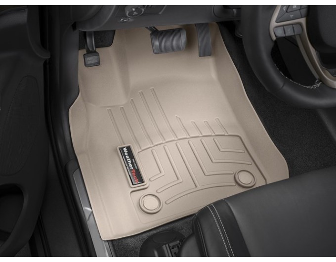 Коврики WeatherTech Beige для Jeep Grand Cherokee (WK2)(1 row) 2016→ (USA); Dodge Durango (mkIII)(1 row) 03.2015→, цена: 6 625 грн.