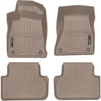 Коврики WeatherTech Beige для Audi A4/S4/RS4 (B9) / A5/S5/RS5 (mkII)(sportback)(no fixings on 2 row) 2016→