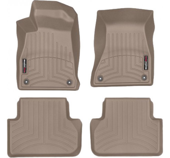 Коврики WeatherTech Beige для Audi A4/S4/RS4 (B9) / A5/S5/RS5 (mkII)(sportback)(no fixings on 2 row) 2016→, цена: 10 779 грн.