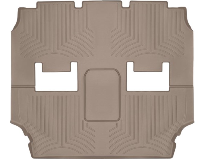 Коврики WeatherTech Beige для Chrysler Pacifica (mkII)(not hybrid)(Touring & Limited Trim)(2 row - 3 seat bench or 2 row - bucket seats)(2-3 row) 2016→, цена: 6 847 грн.