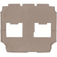 Коврики Weathertech Beige для Chrysler Pacifica (mkII)(hybrid)(2-3 row) 2016→