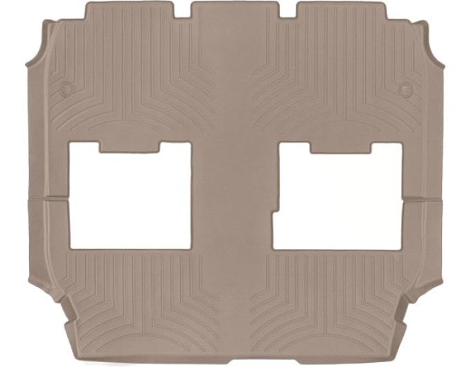 Коврики WeatherTech Beige для Chrysler Pacifica (mkII)(hybrid)(Touring & Limited Trim)(2-3 row) 2016→, цена: 6 847 грн.