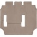 Коврики WeatherTech Beige для Chrysler Pacifica (mkII)(not hybrid)(2 row - 2 seat bench)(2-3 row) 2016-2020, цена: 6 847 грн.
