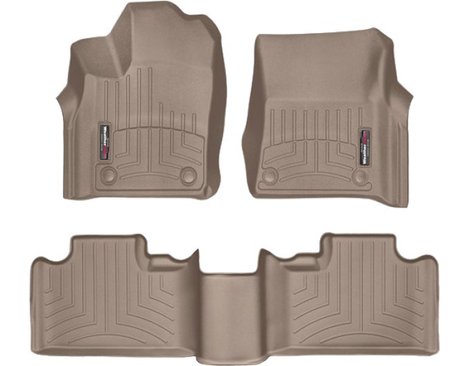 Коврики WeatherTech Beige для Jeep Grand Cherokee (WK2)(4 clips) 2016-2021 (EU), цена: 11 709 грн.