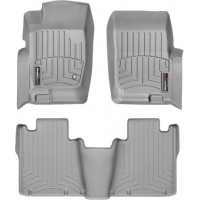 Коврики Weathertech Grey для Ford Explorer (mkIII); Mercury Mountaineer (1-2 row)(2 row bench seats or bucket no console) 2002-2005