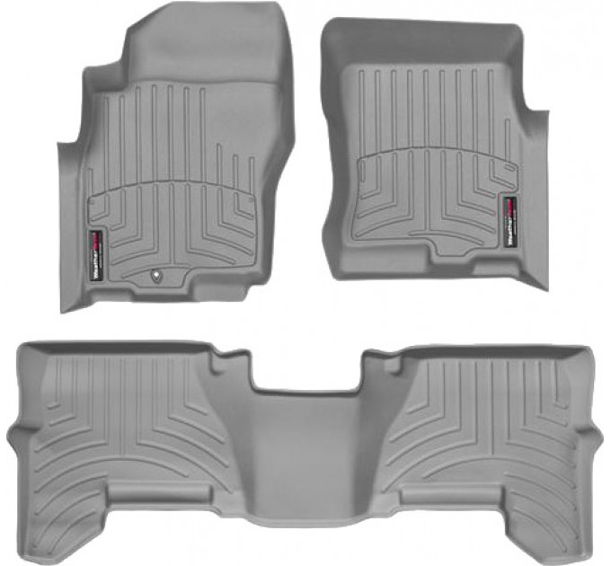Коврики Weathertech Grey для Nissan Pathfinder (US)(mkIII) / Nissan Xterra (N50)(1-2 row)(1 fixing) 2005-2008, ціна: 10 779 грн.