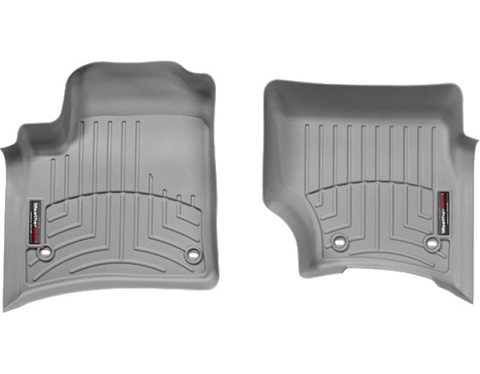 Коврики Weathertech Grey для Volkswagen Touareg; Porsche Cayenne (mkI)(4 oval fixings)(1 row) 2002-2008, ціна: 7 167 грн.
