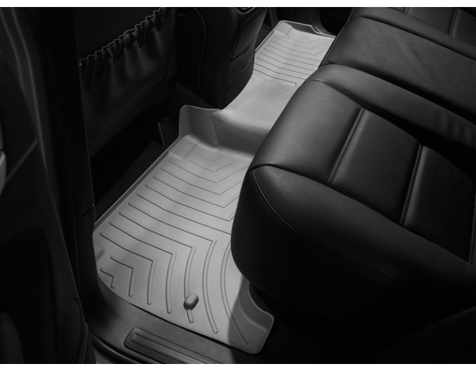 Коврики WeatherTech Grey для Volkswagen Touareg (mkI); Porsche Cayenne (mkI)(4 oval fixings) 2002-2008, цена: 12 666 грн.