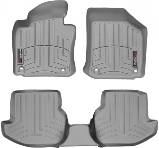 Коврики Weathertech Grey для Volkswagen Eos (mkI)(4 oval fixings) 2006-2008 automatic, ціна: 10 779 грн.
