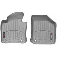 Коврики WeatherTech Grey для Volkswagen Golf (mkV-mkVI) / Jetta (mkV) / Eos (mkI); Skoda Octavia (mkII)(4 oval fixings)(1 row) 2003-2012 automatic