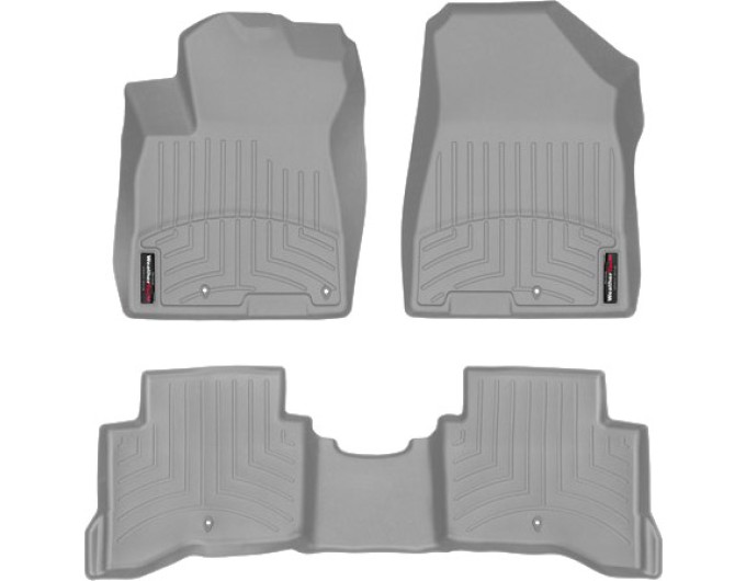 Коврики WeatherTech Grey для Kia Niro (mkI)(not electric) 2016→, цена: 11 603 грн.