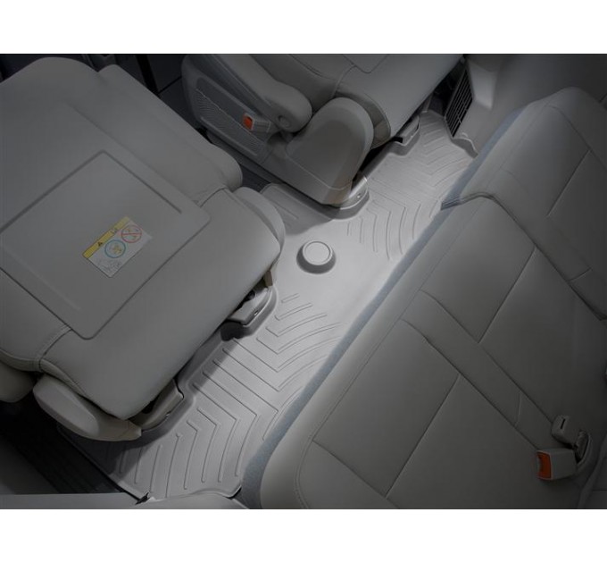 Коврик WeatherTech Grey для Dodge Grand Caravan (mkV); Chrysler Grand Voyager (mkV); Volkswagen Routan (mkI)(2 row bucket)(3 row) 2008-2020, цена: 4 562 грн.