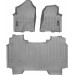 Коврики WeatherTech Grey для Dodge Ram (mkV)(crew cab)(1 row bucket seats)(no storage under 2 row) 2019→, цена: 13 915 грн.