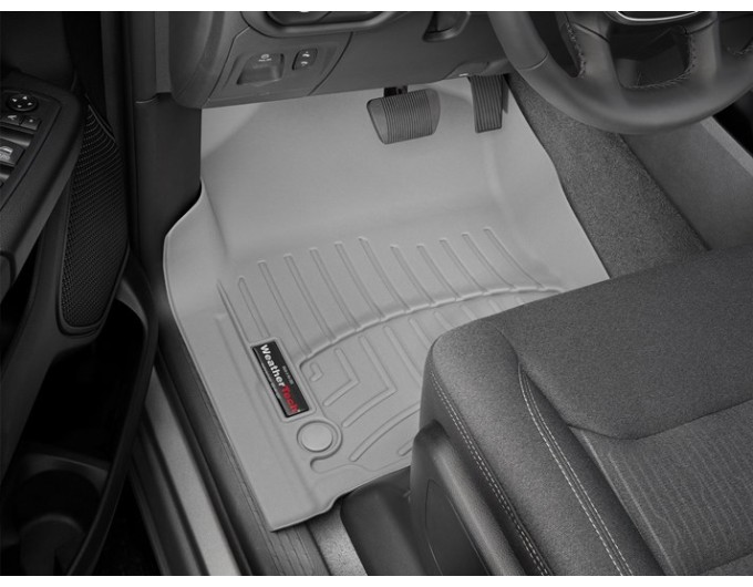 Коврики WeatherTech Grey для Dodge Ram (mkV)(crew cab)(1 row bucket seats)(no storage under 2 row) 2019→, цена: 13 915 грн.