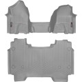 Коврики WeatherTech Black для Dodge Ram (mkV)(crew cab)(1 row bench seats)(no storage under 2 row) 2019→, цена: 15 686 грн.