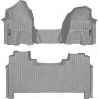 Коврики WeatherTech Grey для Dodge Ram (mkV)(crew cab)(1 row bench seats)(with storage under 2 row) 2019→