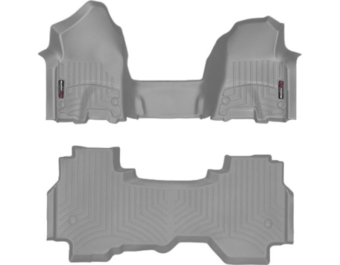 Коврики WeatherTech Grey для Dodge Ram (mkV)(quad cab)(1 row bucket seats) 2019→, цена: 15 686 грн.
