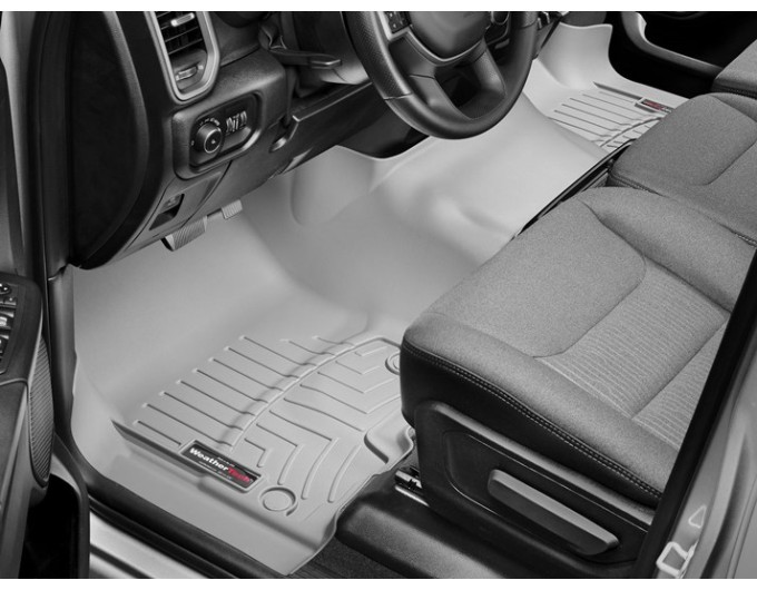 Коврики WeatherTech Grey для Dodge Ram (mkV)(crew cab)(1 row bench seats)(with storage under 2 row) 2019→, цена: 15 686 грн.