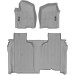 Коврики WeatherTech Grey для Chevrolet Silverado (mkIV); GMC Sierra (mkV)(crew cab)(1 row bucket)(no storage under 2 row) 2019→, цена: 13 915 грн.