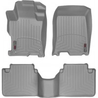 Коврики WeatherTech Grey для Honda Accord (mkVIII)(sedan)(CP1-CP3) 2008-2012 (USA)