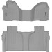 Коврики WeatherTech Grey для Chevrolet Silverado (mkIV); GMC Sierra (mkV)(crew cab)(1 row bench)(with storage under 2 row) 2019→, цена: 15 686 грн.