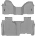 Коврики WeatherTech Grey для Chevrolet Silverado (mkIV); GMC Sierra (mkV)(double cab)(1 row bench)(no storage under 2 row) 2019→, цена: 15 686 грн.