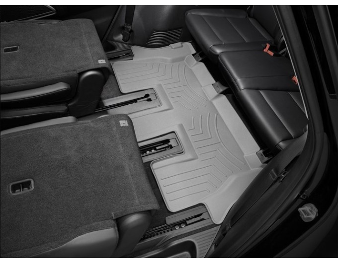 Коврики WeatherTech Grey для Kia Telluride (mkI)(3 row) 2020→, цена: 4 863 грн.