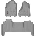 Коврики WeatherTech Grey для Dodge Ram 3500HD (mkV)(mega cab)(1 row bucket) 2019→, цена: 13 915 грн.