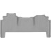 Коврики WeatherTech Grey для Dodge Ram 3500HD (mkV)(mega cab)(1 row bucket)(2 row) 2019→, цена: 7 290 грн.