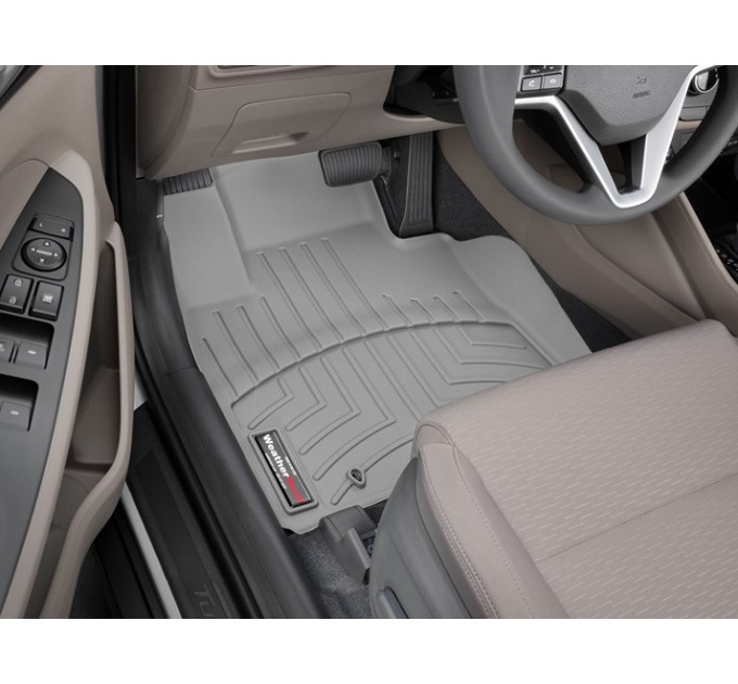 Коврики WeatherTech Grey для Kia Sportage (mkIV)(1 row) 2015-2020 (EU) / 2019-2020 (US); Hyundai Tuscon (mkIII)(1 row) 2015-2021 (EU); 2019-2021 (US), цена: 6 216 грн.