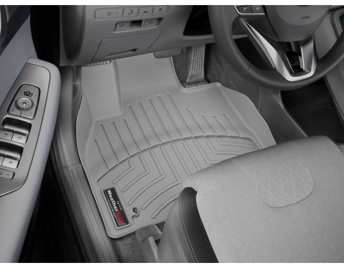 Коврики WeatherTech Grey для Hyundai Palisade (mkI)(1 row) 2019→, цена: 6 625 грн.