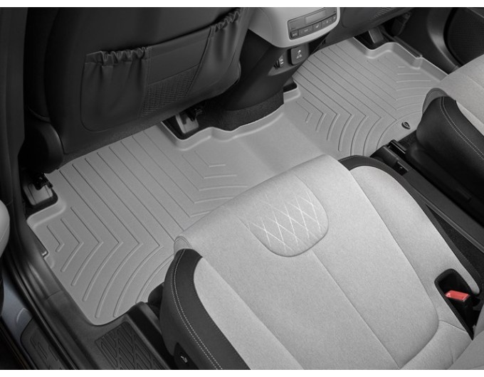 Коврики WeatherTech Grey для Hyundai Palisade (mkI)(2 row) 2019→, цена: 5 084 грн.