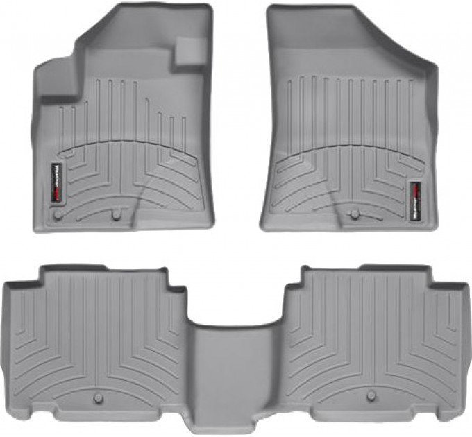 Коврики WeatherTech Grey для Hyundai ix55 / Veracruz (mkI)(1-2 row) 2007-2012, цена: 10 779 грн.