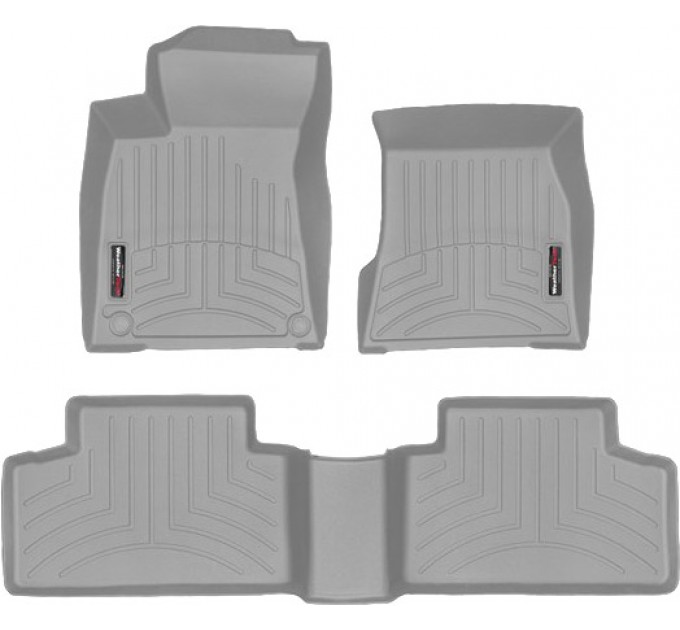Коврики WeatherTech Grey для Mercedes-Benz GLB-Class (X247)(1-2 row) 2019→, цена: 10 779 грн.