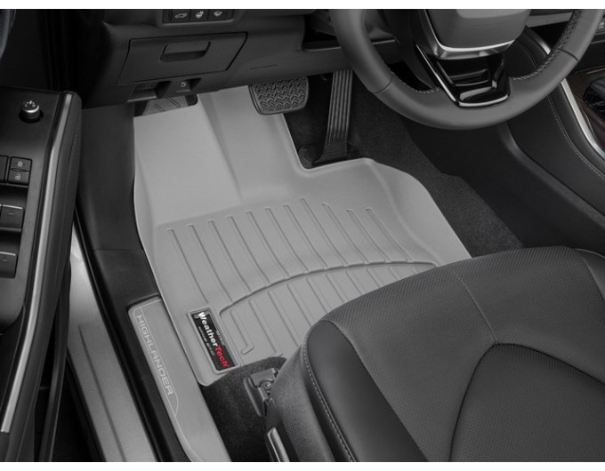 Коврики WeatherTech Grey для Toyota Highlander (mkIV)(1 row) 2019→, цена: 6 625 грн.