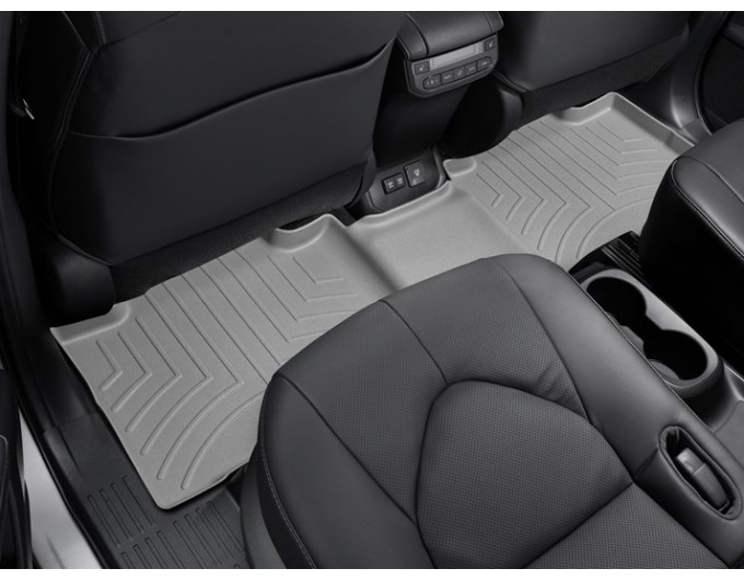 Коврики WeatherTech Grey для Toyota Highlander (mkIV)(not hybrid)(2 row) 2019→, цена: 4 863 грн.