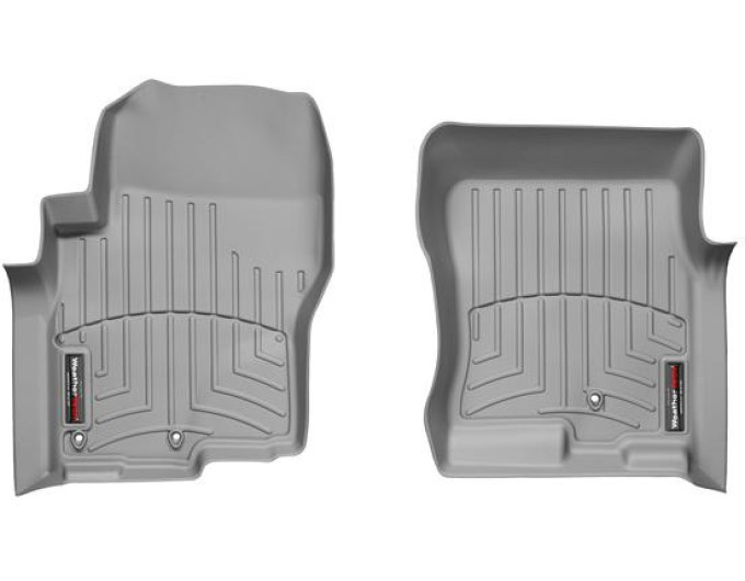 Коврики WeatherTech Grey для Nissan Navara (D40)(all cabs); Suzuki Equator (mkI)(all cabs)(3 fixing)(1 row) 2008-2015, цена: 6 625 грн.