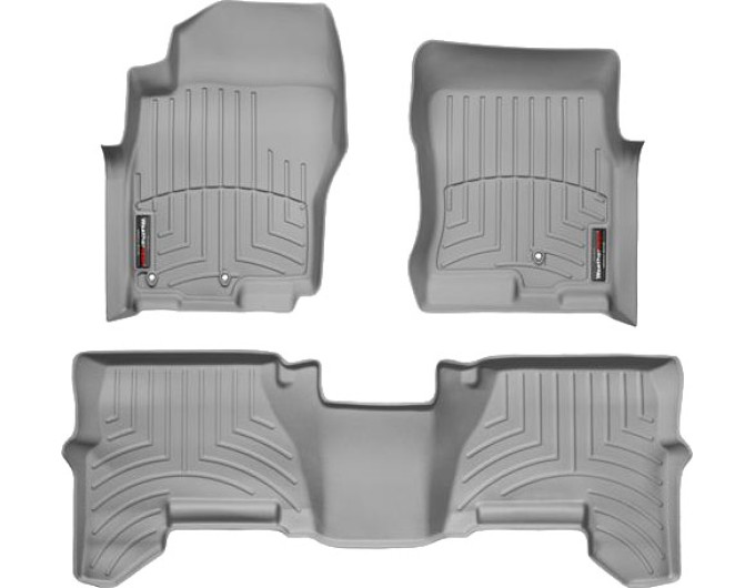 Коврики Weathertech Grey для Nissan Pathfinder (US)(mkIII) / Nissan Xterra (N50)(1-2 row)(3 fixing) 2008-2015, ціна: 11 488 грн.