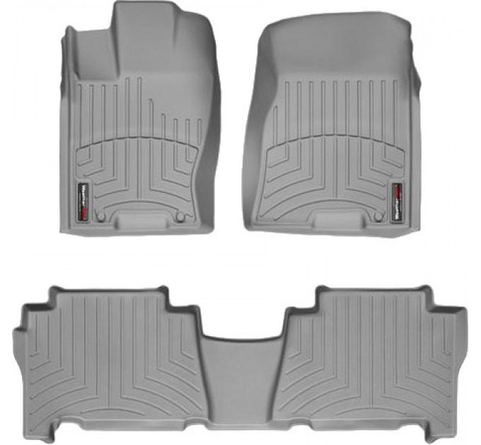 Коврики WeatherTech Grey для Kia Mohave/Borrego (mkI)(1-2 row) 2008-2018, цена: 10 779 грн.