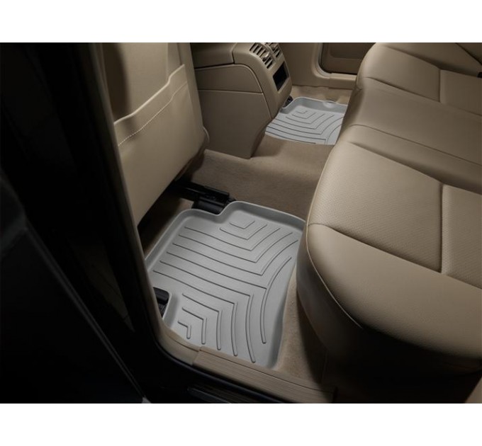 Коврики WeatherTech Grey для Mercedes-Benz GLK-Class (X204)(2 row) 2010-2015, цена: 4 562 грн.
