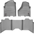 Коврики WeatherTech Grey для Dodge Ram (mkIV)(crew cab)(1 fixing hook)(with Full Lenght Console)(no PTO Kit) 2009-2012, цена: 13 915 грн.