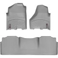 Коврики WeatherTech Grey для Dodge Ram (mkIV)(mega cab)(1 fixing hook)(with Full Lenght Console)(no PTO Kit)( 2009-2012, цена: 11 709 грн.