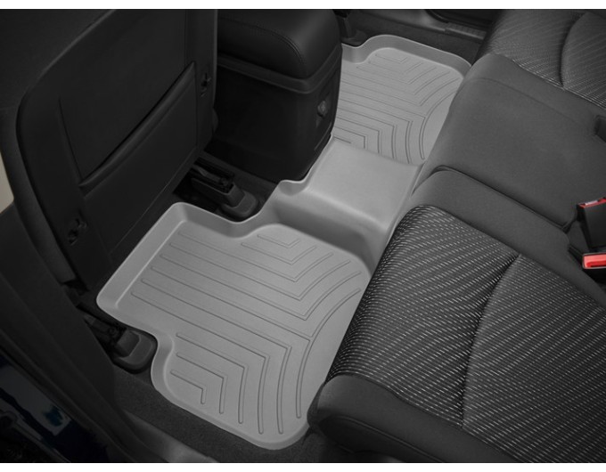Коврики WeatherTech Grey для Fiat Freemont; Dodge Journey (mkI)(1-2 row)(2 fixing hooks) 2011-2020, цена: 11 709 грн.