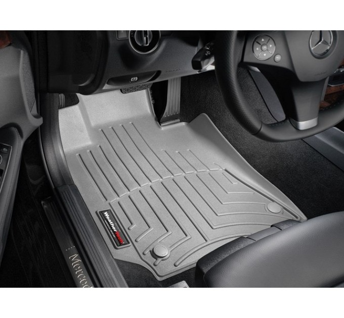 Коврики WeatherTech Grey для Mercedes-Benz E-Class (W212/S212)(sedan & wagon) / CLS-Class (C218)(2 fixing posts)(1 row) 2010-2014, цена: 6 216 грн.
