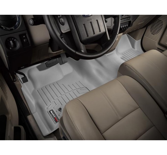 Коврики WeatherTech Grey для Ford Super Duty (mkII)(double cab)(no 4x4 shifter)(1 row - 1pc.) 2008-2010 automatic, цена: 12 440 грн.