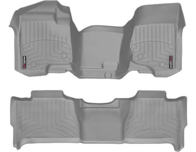 Коврики Weathertech Grey для Chevrolet Tahoe (mkIII)(1-2 row) 2007-2014 gasoline, ціна: 14 342 грн.