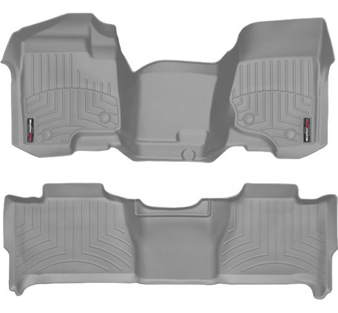 Коврики Weathertech Grey для Chevrolet Tahoe (mkIII)(1-2 row) 2007-2014 gasoline, ціна: 12 440 грн.